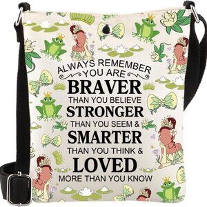 Versatile Frog Lover Shoulder Bag - Lightweight Canvas Tote for Daily Adventures